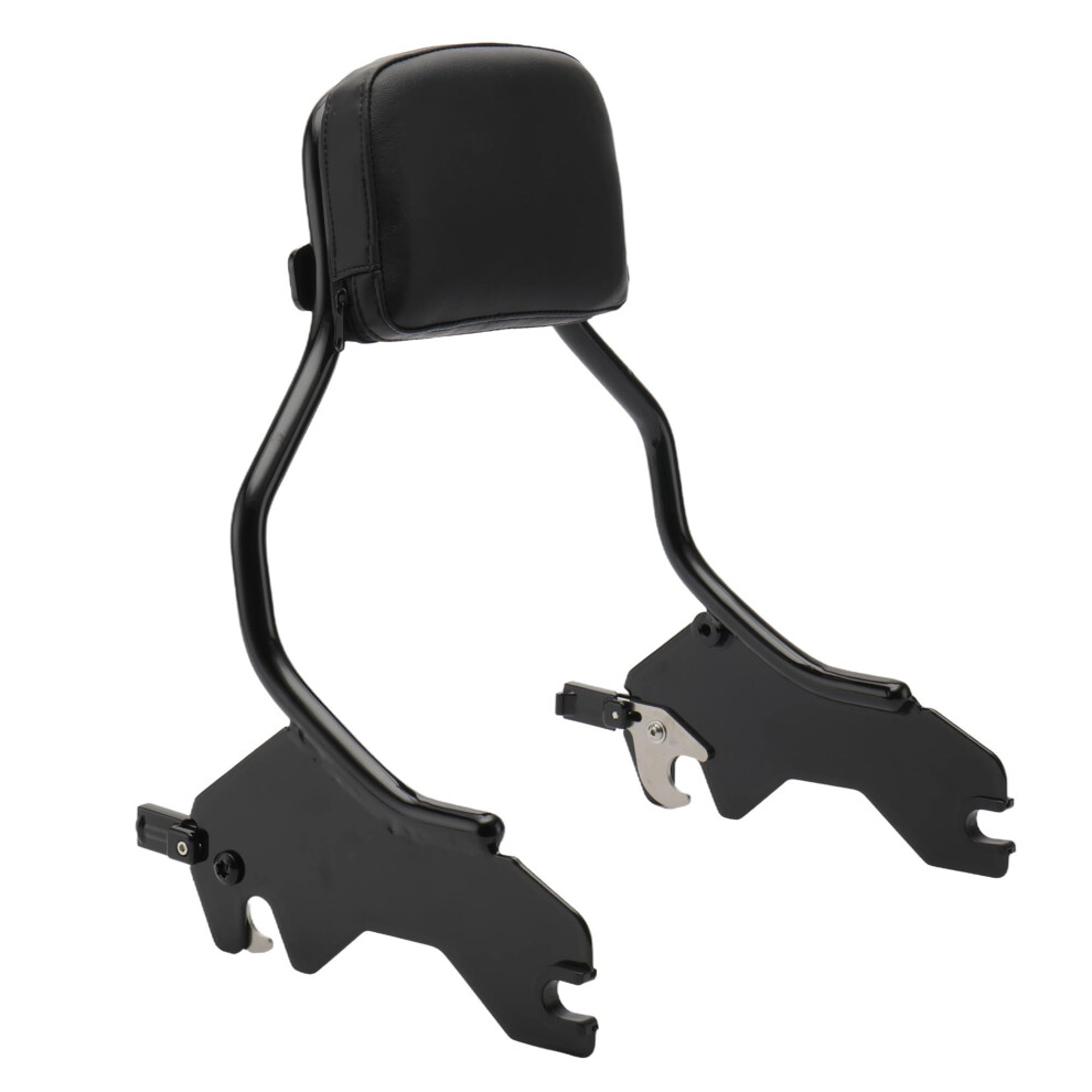 Holdfast Sissy Bar 14' Passenger Detachable Backrest Compatible With Harley 2018Up Softail Fat Bob Fxfb Fxfbs, Black 354398685036