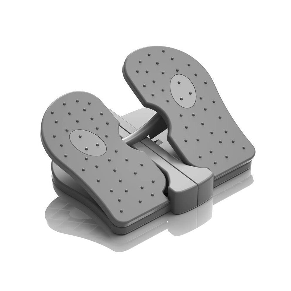 Simple Leg Exerciser While Sitting for Seniors, Foot Pedal Exerciser Under Desk with Massage