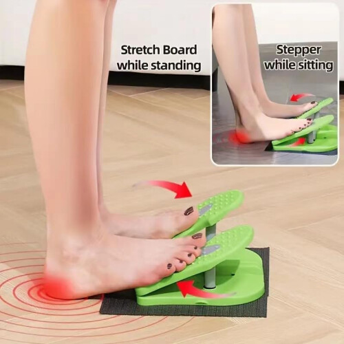 Simple Leg Exerciser While Sitting for Seniors, Foot Pedal Exerciser Under Desk with Massage 1