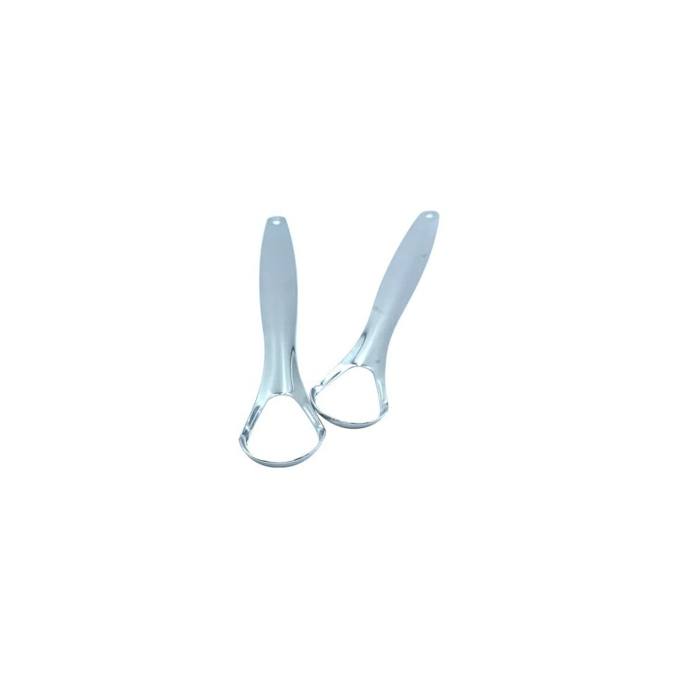 Tongue Scraper, Stainless Steel Tongue Cleaner for Adults  Kids, Reduce Bad Breath