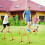 6 Pcs Indoor Training Arches with Removable Base Soccer Passing Arcs Turf Arches 4
