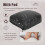 16' Detachable Backrest Holdfast Sissy Bar for 2018later Softail Models, Black 4