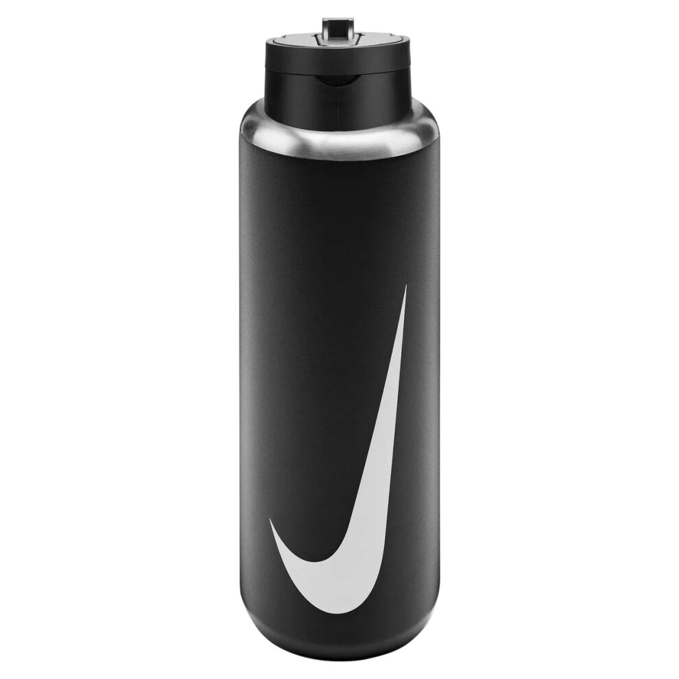 Nike Black (One Size, ) Recharge Straw Bottle