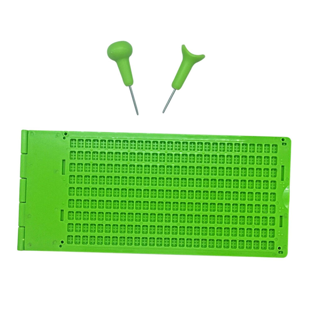 Braille Writing Slate Braille Writing Board for  Home Practice