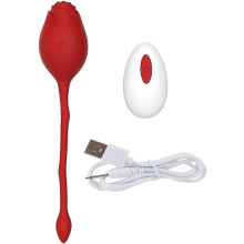 Sex Toys Silicagel Jump Egg Vibrator Gspot Sex Toys for Adult Women Masturbator Vibrator(Red)