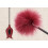 MultiFunctional Feather with Leather Hand Racket, Feather Flirting Tool, Spanking Flirting Toys 3