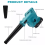 2IN1 Cordless Air Leaf Blower Vacuum | 2x Battery + Charger 2