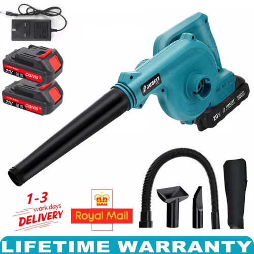 2IN1 Cordless Air Leaf Blower Vacuum | 2x Battery + Charger