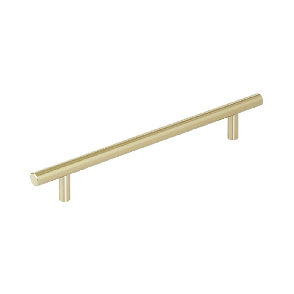 Bar Pulls 7 In (178 Mm) Center-To-Center Golden Champagne Cabinet Pull - (10 Pack) 713836888611