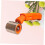 Flat Pressure Roller Seam Roller Tool for Wall Sticker Application Diy Tool Silver Orange Suitable for Types of Stickers 2