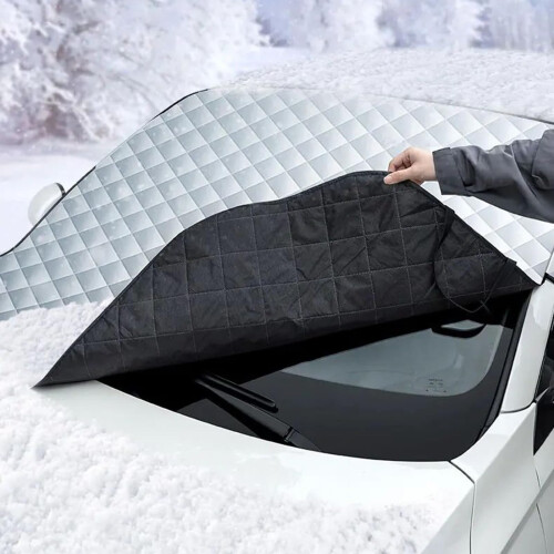 Car Windshield Snow Cover Auto Windshield Protector for Ice and Snow (S Size)