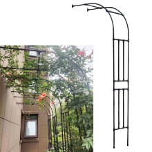 Garden Arbor, Support Archway for Climbing Plants, Outdoor Garden Trellis, Backdrop Stand
