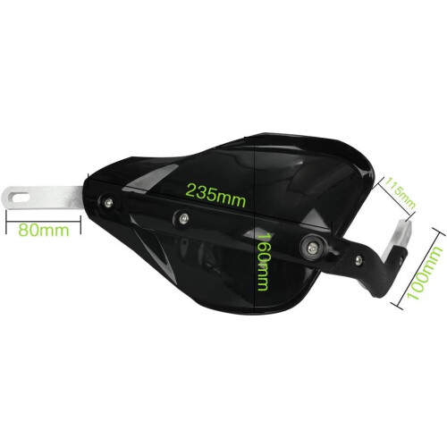 Handguards Motorcycle,Universal Hand Guards with Aluminum Brush Bar for Pit Bikes 1