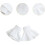Wrist Cuffs False Sleeves Detachable Ruffled Edge for Blouse Sweater Coat 2