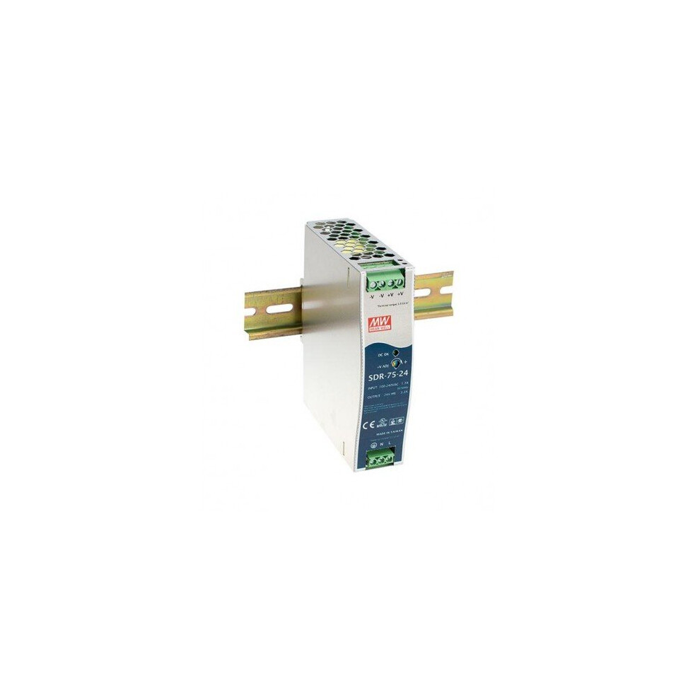 Meanwell Sdr-75-48 Power Supply - 76.8W 48V 1.6A - Slim High Effi. 472189225152