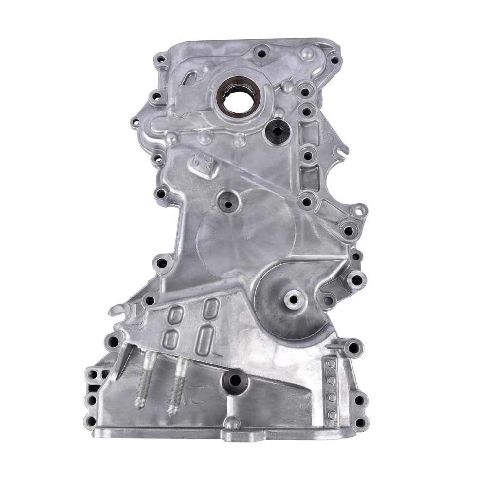 Timing Chain Oil Pump Cover Replacement for Kia Soul Forte Forte5 Hyundai Tucson 2.0L 20142019 213502E350 213502E330-image-OPC-PHYYGK9-NEW
