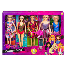 Tiffany's World Career Girls Doll Playset with Accessories, Toy Age 3+