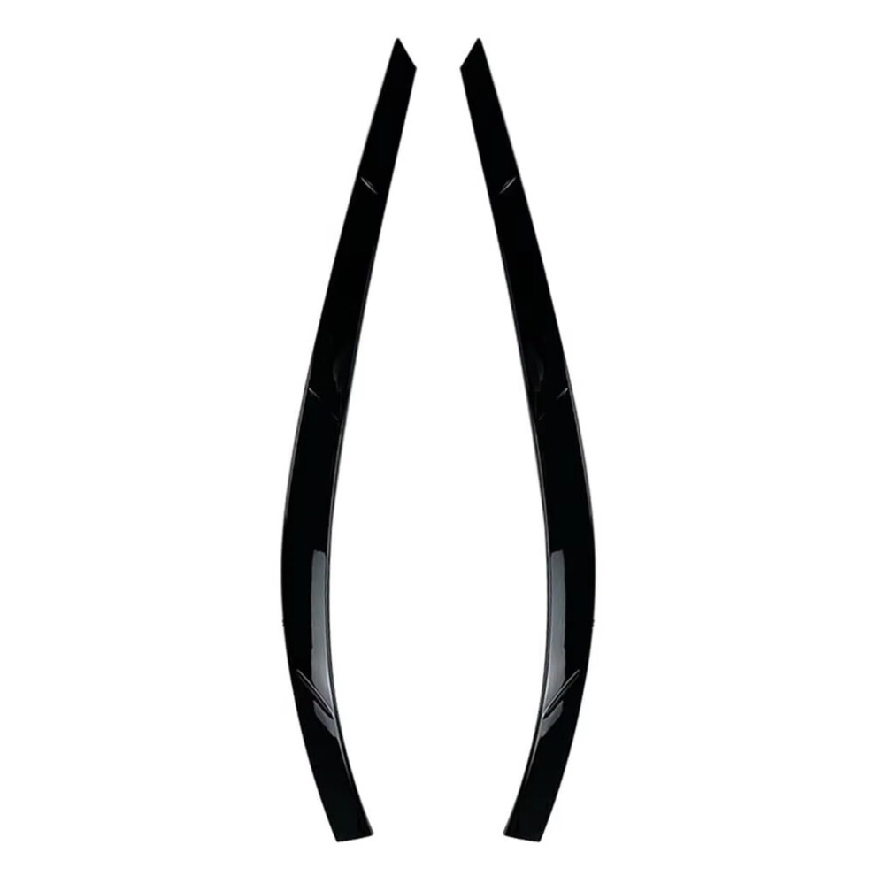 Car Headlight Eyebrow For Vw For Tiguan Mk1 2011 2012 2013 2014 Exterior Car Front Headlight Lamp Eyebrow Eyelid Trim Cover Headlight Eyelids 354398708933