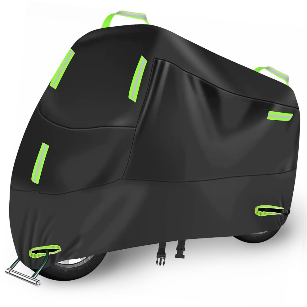 Motorcycle Cover Outdoor  Motorbike Scooter Covers Medium with LockHoles-image-OPC-PHYYH5P-NEW