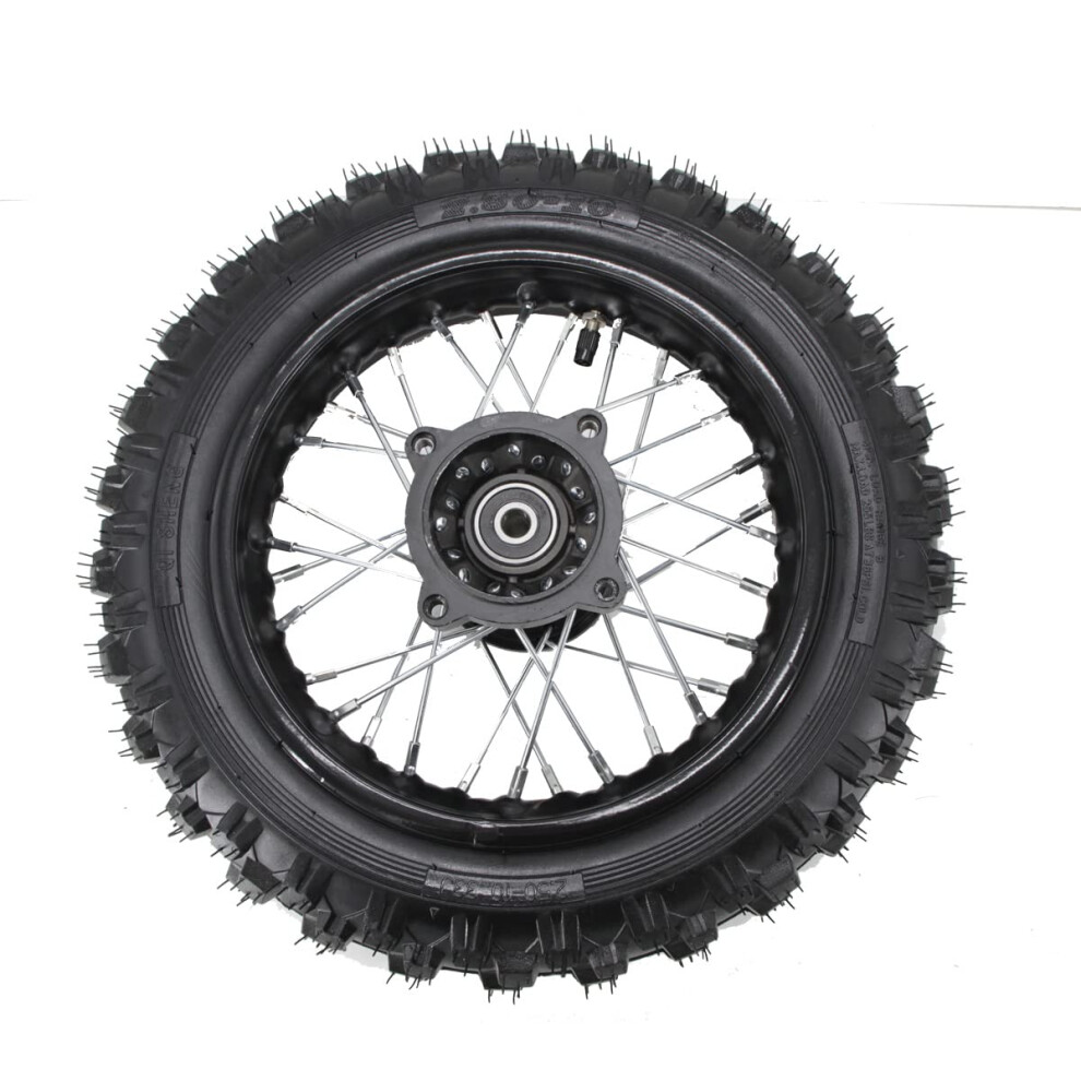 10' Front Wheel Rim Tire 2.510 With 12Mm Bearing Assembly For Dirt Pit Bike 354398710806