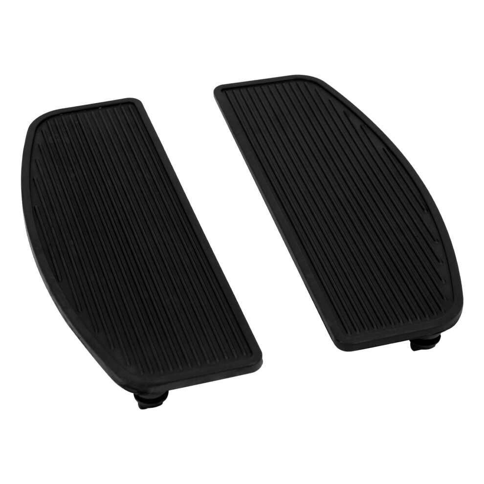 Driver Rubber Insert Floorboards Front Foot Pegs Pad Nonslip Rider Footboards For Harley 1986 354398711315