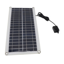 Eco 50W DC12V Solar Fountain Pump Kit 43x20cm Panel