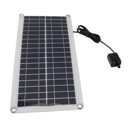 Eco 50W DC12V Solar Fountain Pump Kit 43x20cm Panel