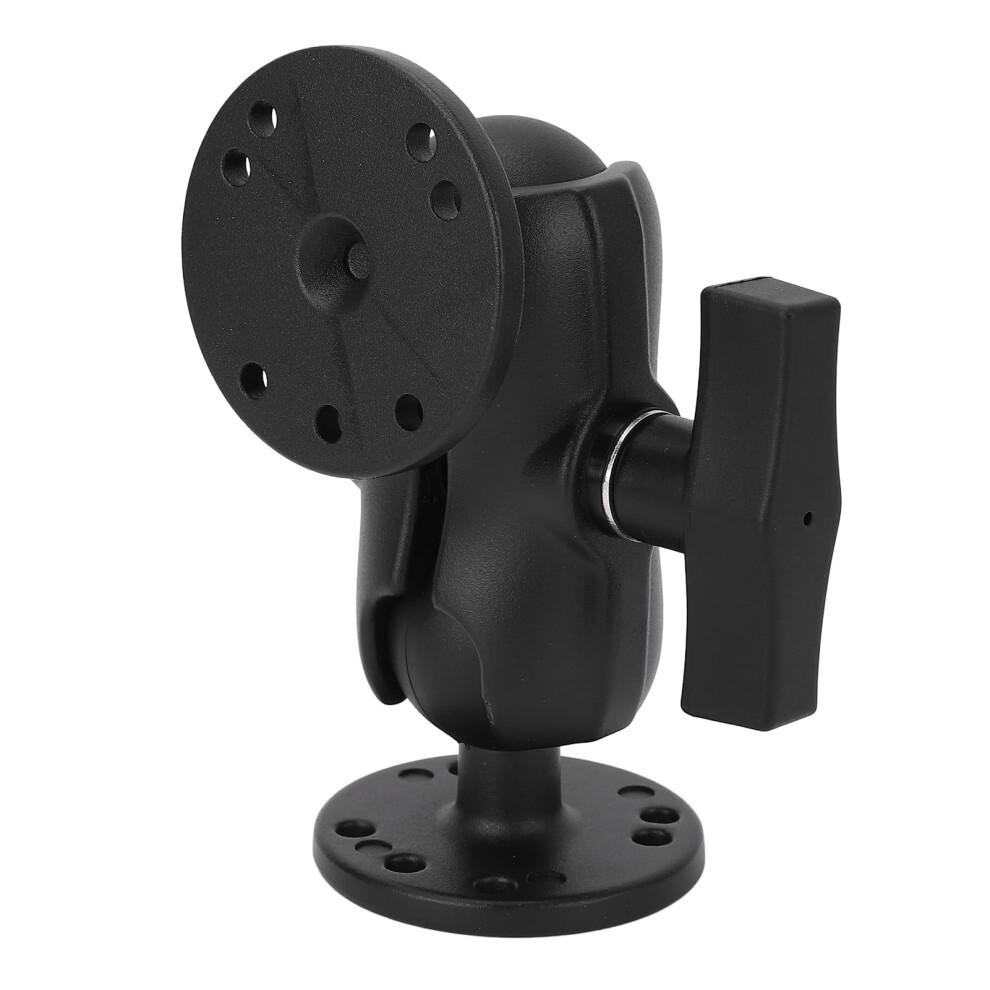 Aluminum Ball Mount With Double Round Plates, Double Socket Arm For Tablets, Cell Phones, Fish Finder 953193701189
