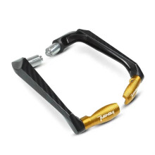 for Aprilia Tuono V4 X Factory 1100 2019 CNC Lever Guard Hand Guard Handlebar Grips Brake Clutch Levers Protector (Color : Gold)