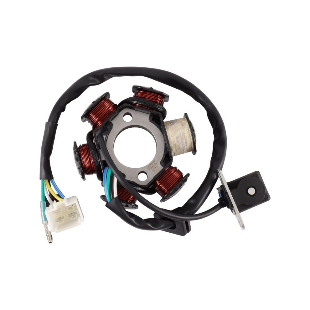 Ignition Stator Magneto 6 Coil 5 Wire Replacement For Gy6 50Cc 70Cc 90Cc 110Cc 125Cc Atv 4 Wheeler Quad Pocket Bike 354398715740