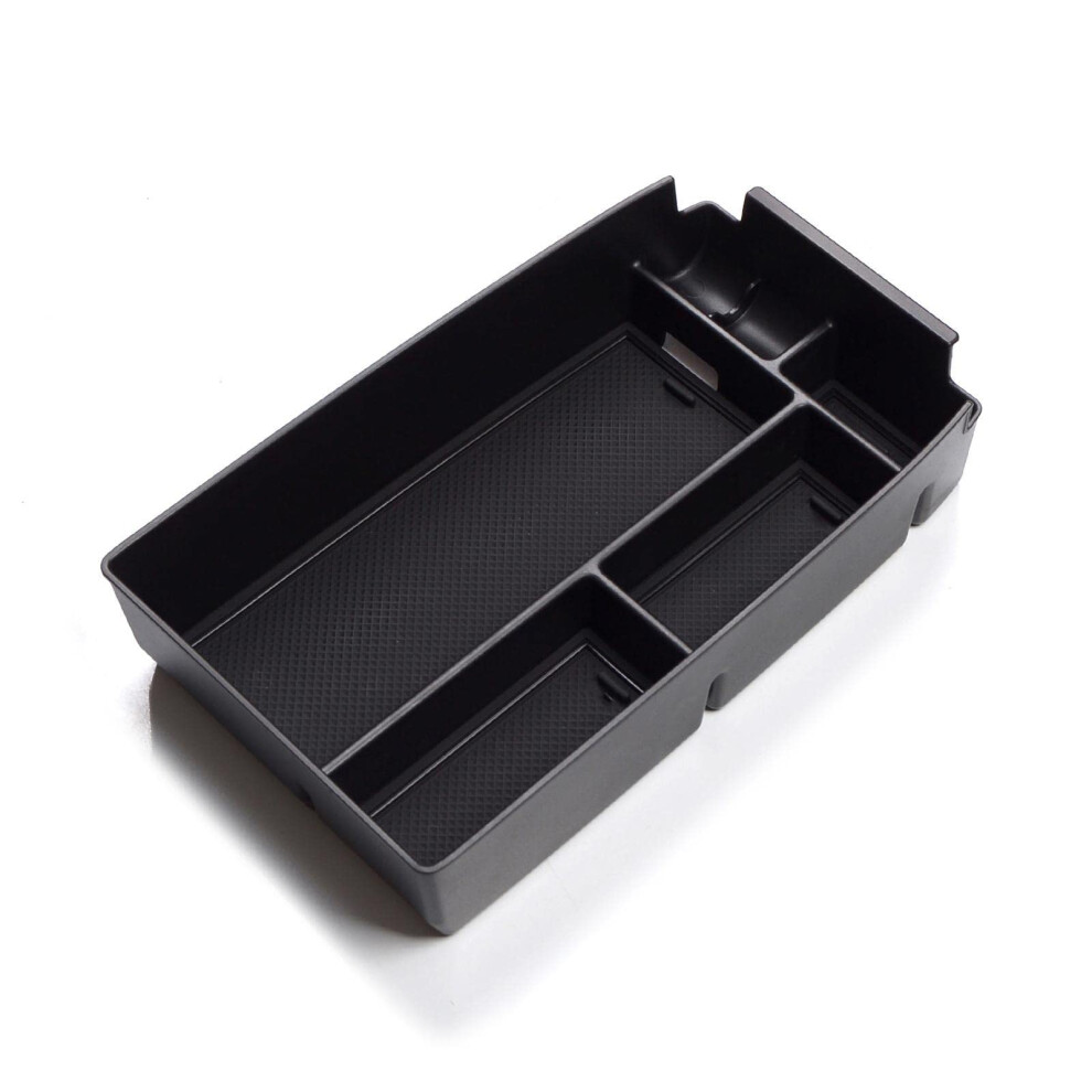 Center Console Storage Box For Ford Escape Car Center Console Armrest Storage Box Center Console Storage Tray Black 354398716174