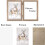 Double 5x7 Picture Frame Wood Grain Photo Frame Shadow Box Frame 2