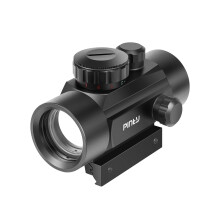 Tactical 1x40mm Reflex Red Green Dot Sightcope, 4 MOA Rifle Optic Sight, Fits 20mm Picatinny Weaver Rail