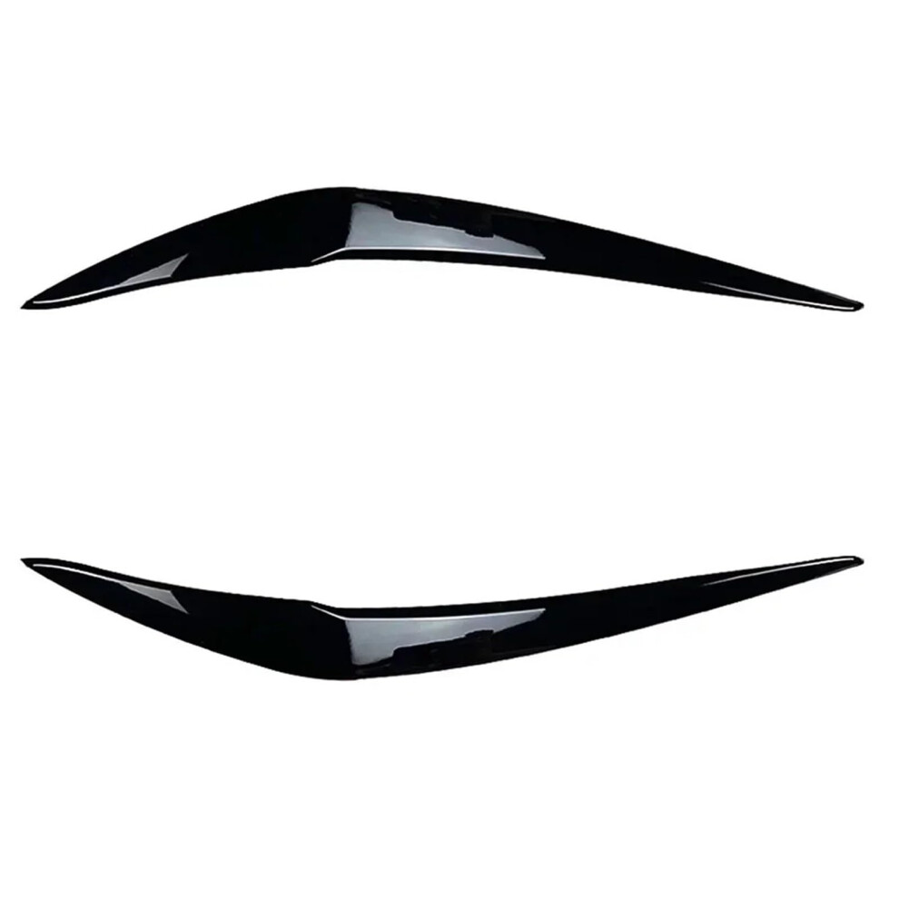 2Pcs/Set Headlight Cover Eyelid Eyebrow Compatible With Bmw 20152018 F20 F21 1Series 116I 118I 120I 125I 128I Hatchback 354398721796