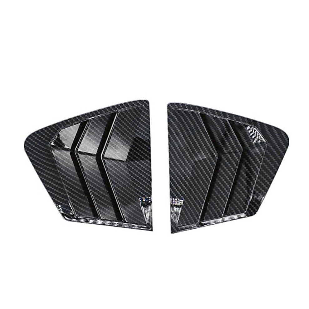 For 2012 2013 2014 2015 Honda Civic 2Pcs Car Side Quarter Window Vent Louver Shutter Cover 354398722151
