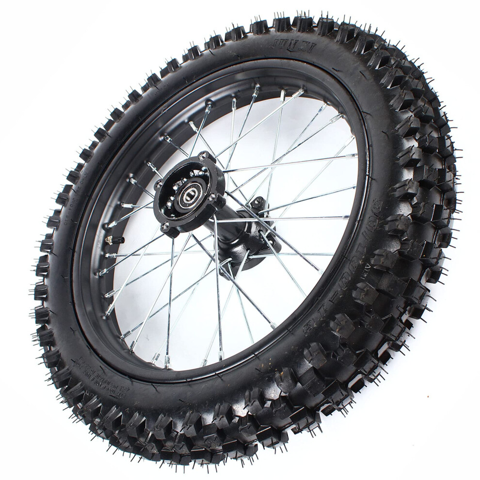 16' Rear Tire 90/10016 Rear Wheel Rim Tire Assembly For Dirt Bike Kx100 Crf150 Xr100 Rear Wheel Tire Rim Sprocket 354398723417