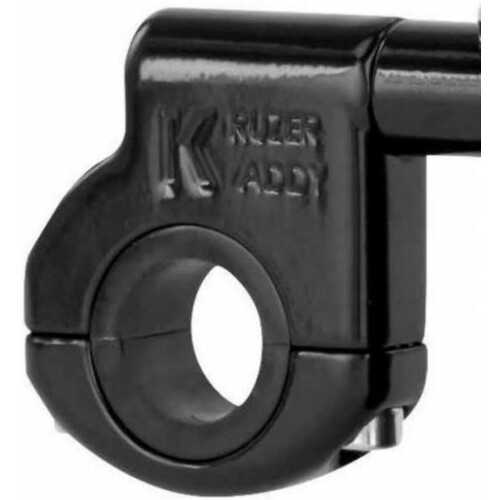 Motorcycle Cup Holder    Black Metal Color 1