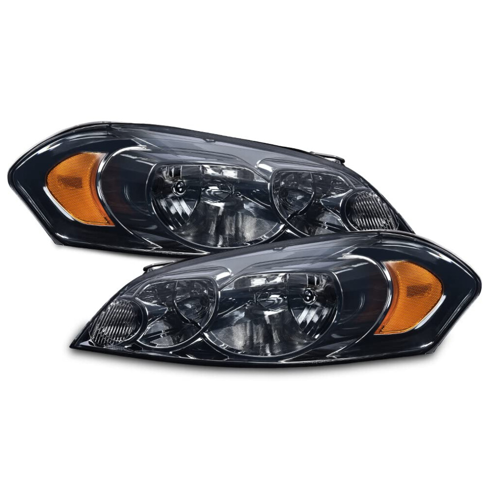 Headlights Assembly, Compatible With 20062007 Chevy Monte Carlo/20062013 Chevy Impala/20142016 Chevy Impala Limited 354398725619