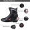 Ankle Joint Protective Gear Motorcycle Boots Shoes for Riding Racing Red 3