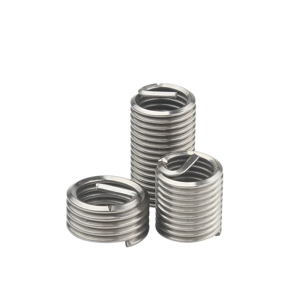 50 Pcs Stainless Steel Coiled Wire Helical Screw Bushing Sleeve Set Thread Inserts For Thread Repair Kit M5x0.8 (1.5D) Refï¼Giu 371220233432