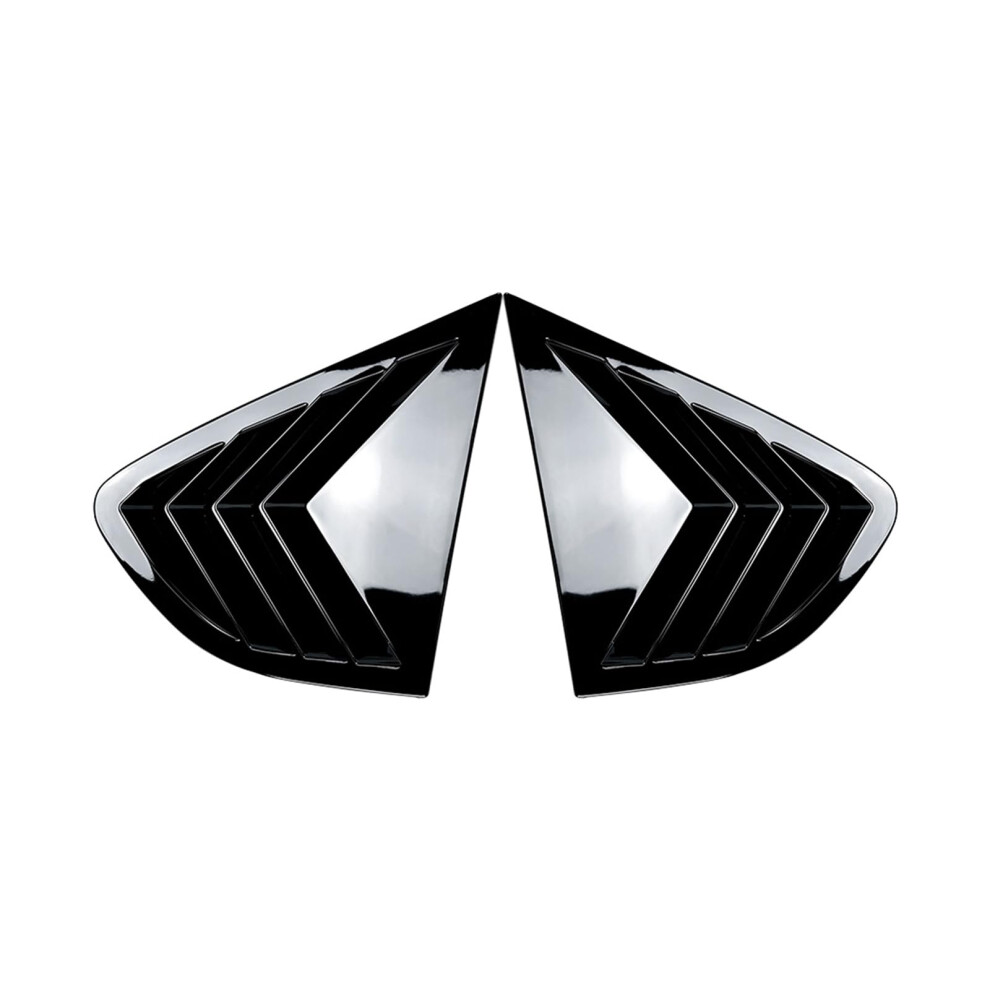 For Bmw X4 F26 20142018 Rear Window Side Louver Shutter Trim Cover Kit Black 354398727729