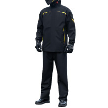 Cycling Rain Suit, Oxford Cloth Jacket and Trousers Safety Reflective Raincoat for Motorcycle Fishing