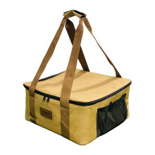 Picnic Backpack for Camping Outdoor Camping Picnic Cookware Bag, Stove Storage Bag, Barbecue Oven Storage Bag Handbag Picnic Basket