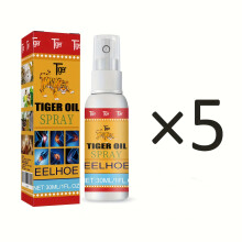 (5pcs) 5pcs Tiger Oil Spray For Body, Joint Care Spray, Herbal Essence Extract, Suitable For Athletes And Middle-aged And Elderly People
