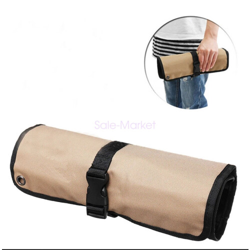 10 Knife Slots Canvas Chef Knife Roll Bag New 2