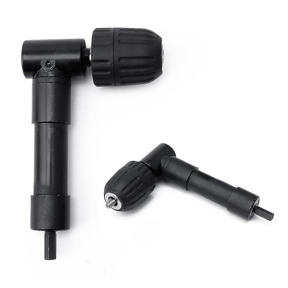 New 3/8" Right Angle 90 Degree Cordless Drill Attachment With Keyless Chuck 9372572595545