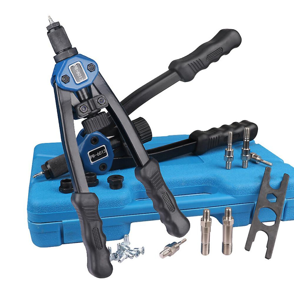110Pcs Labor-Saving Hand Riveter Kits Fine Quality Simple Operation Manual Rivet Machine Professional Riveting Tools Set 9372572595750