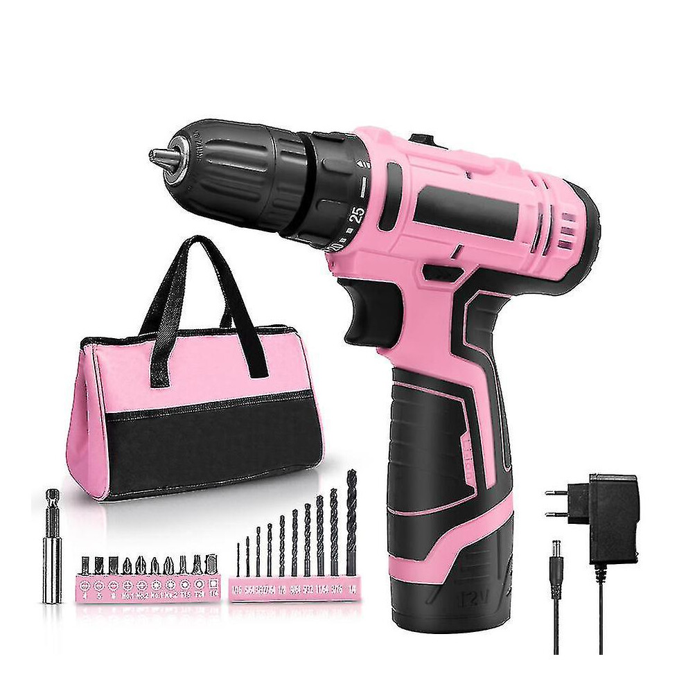 Rechargeable Impact Drill Lithium 12V Drill Electric Screwdriver 9372572595408