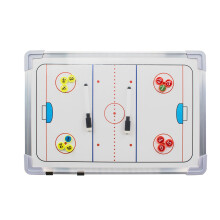 Ice Hockey Tactics Whiteboard Double-Sided Coaches' Coaching Board Training Assistant Tool Ref:FuB