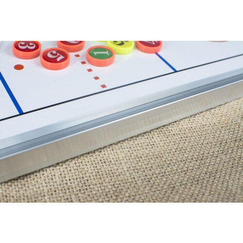 Ice Hockey Tactics Whiteboard Double-Sided Coaches' Coaching Board Training Assistant Tool Ref：FuB 1
